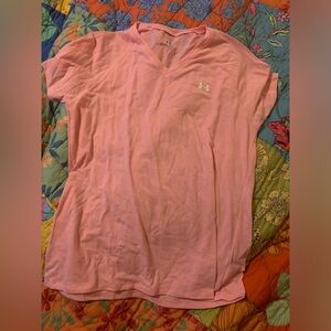 Pink Under Armour Top